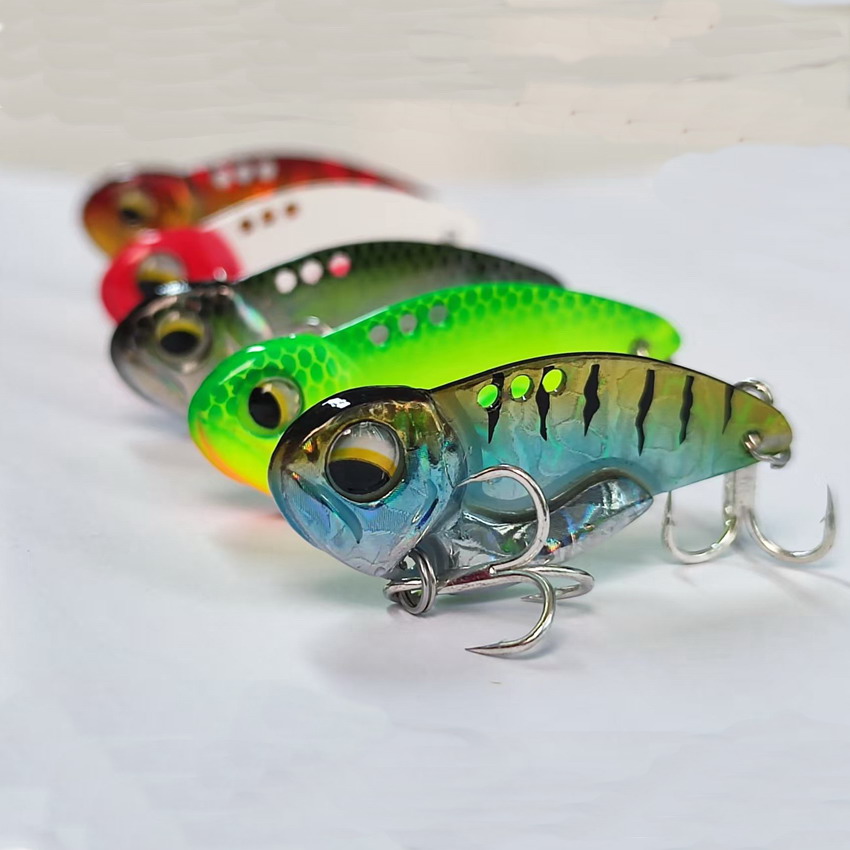 Fishing Lure Blade Bait - 6 adet Metal VIB Balıkçılık Lures
