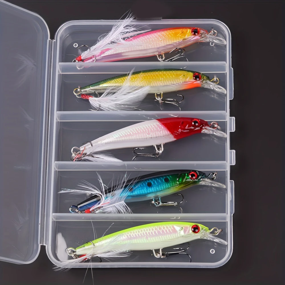 Fishing Lure Box - Lazer 3D Gözlü Biyonik Minnow Balık