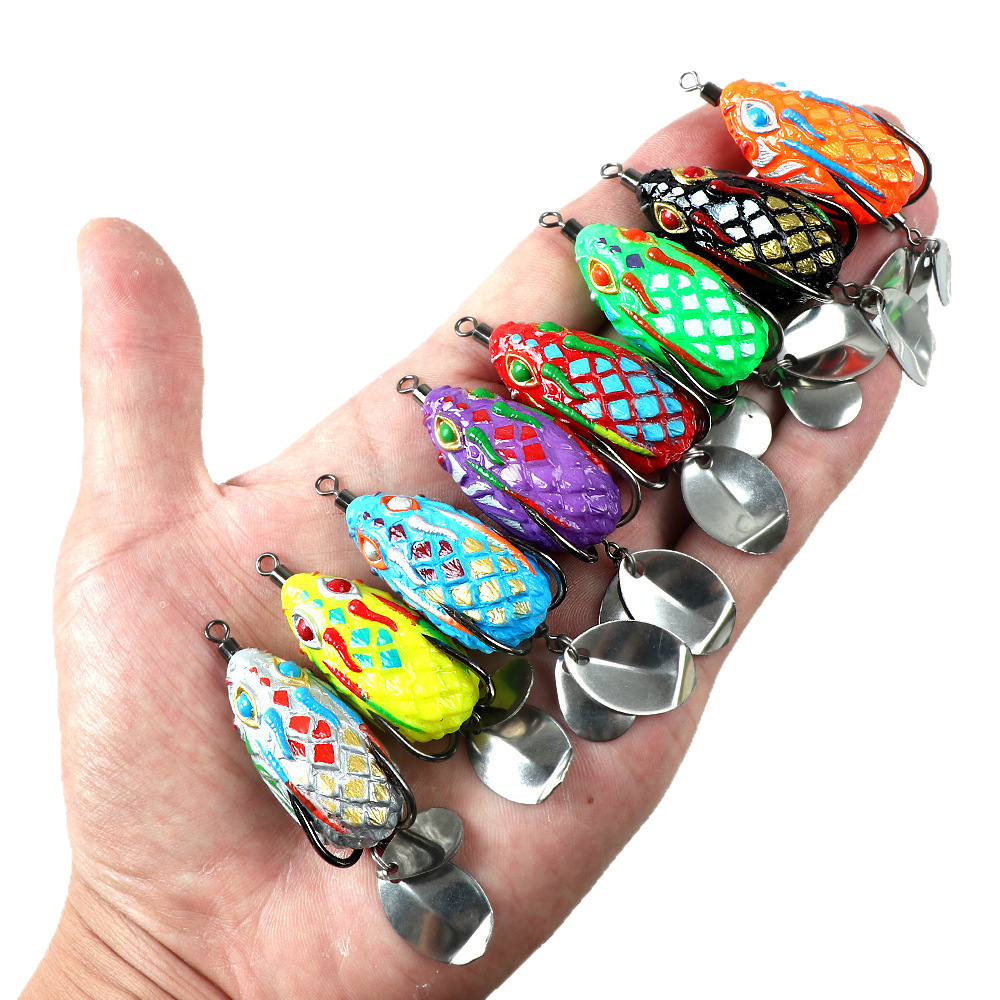 Fishing Lure Blade Bait - 4cm/5.8g 1 adet/8 adet Tayland Tarzı
