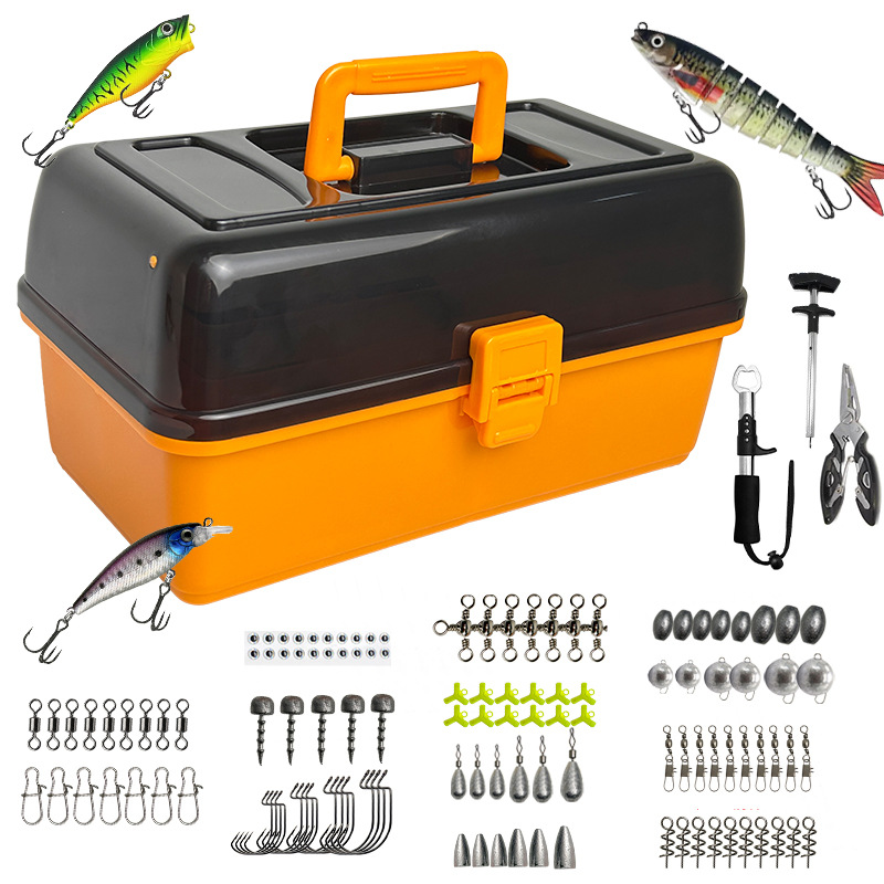 Fishing Lure Box - Büyük Dört Katmanlı Açık Hava Balıkçılığı
