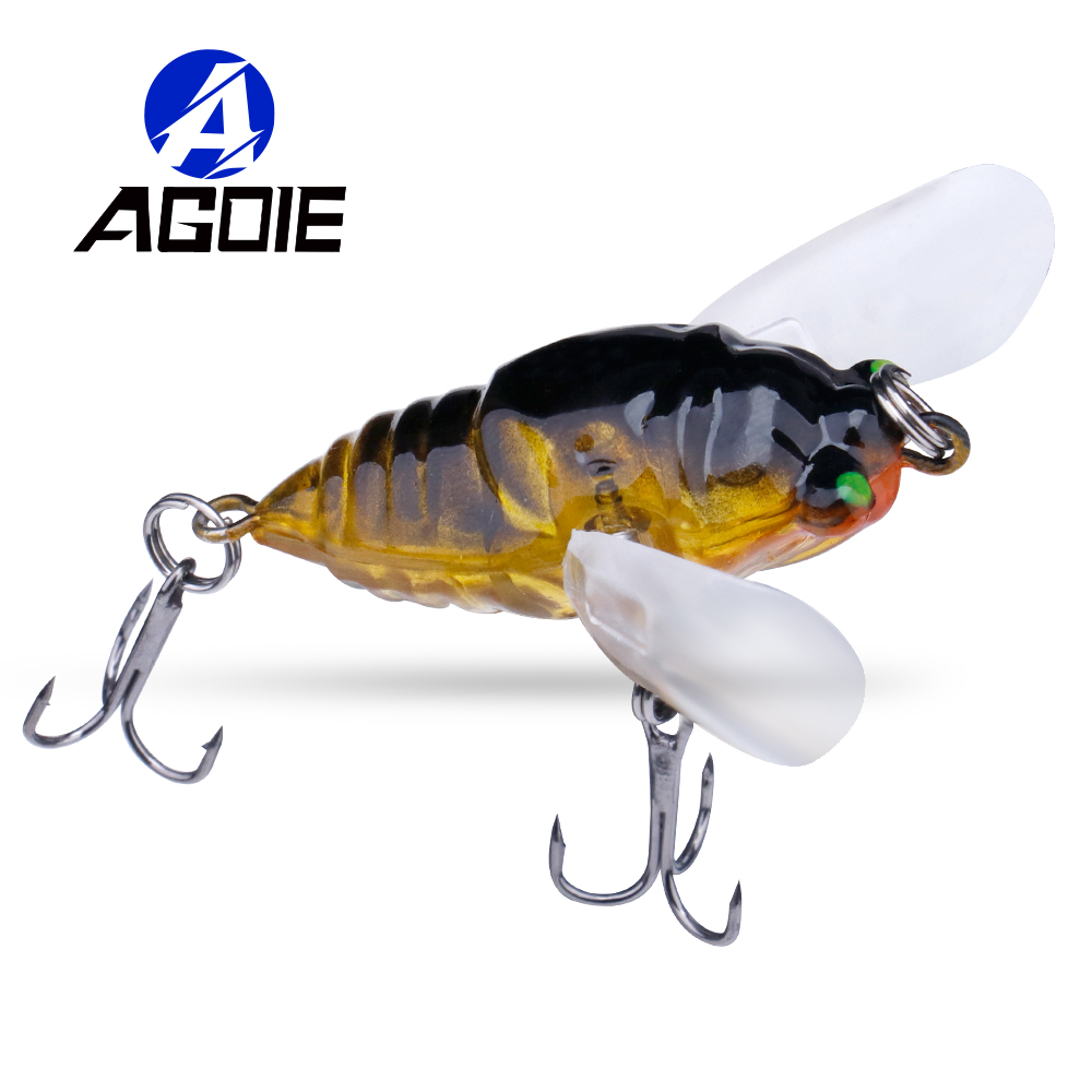 Fishing Lure Topwater - Agoie kanatları ile 6.5g 5cm Topwater