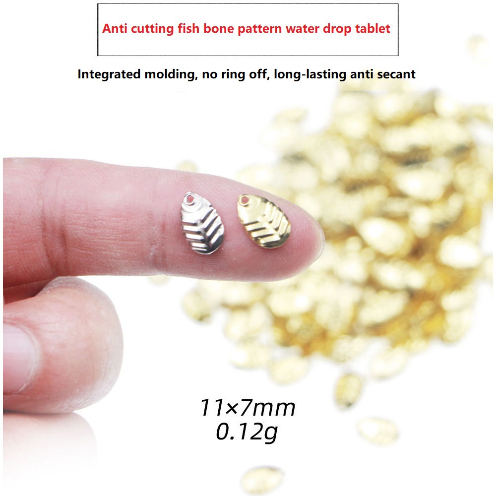 Fishing Lure Accessories - 50 adet/grup DIY Balıkçılık Spinner Payet