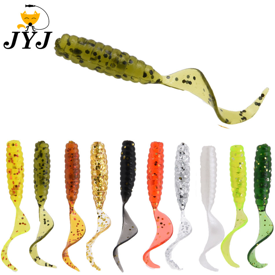 Fishing Lure Soft Plastic - 20 veya 30 adet yumuşak silika