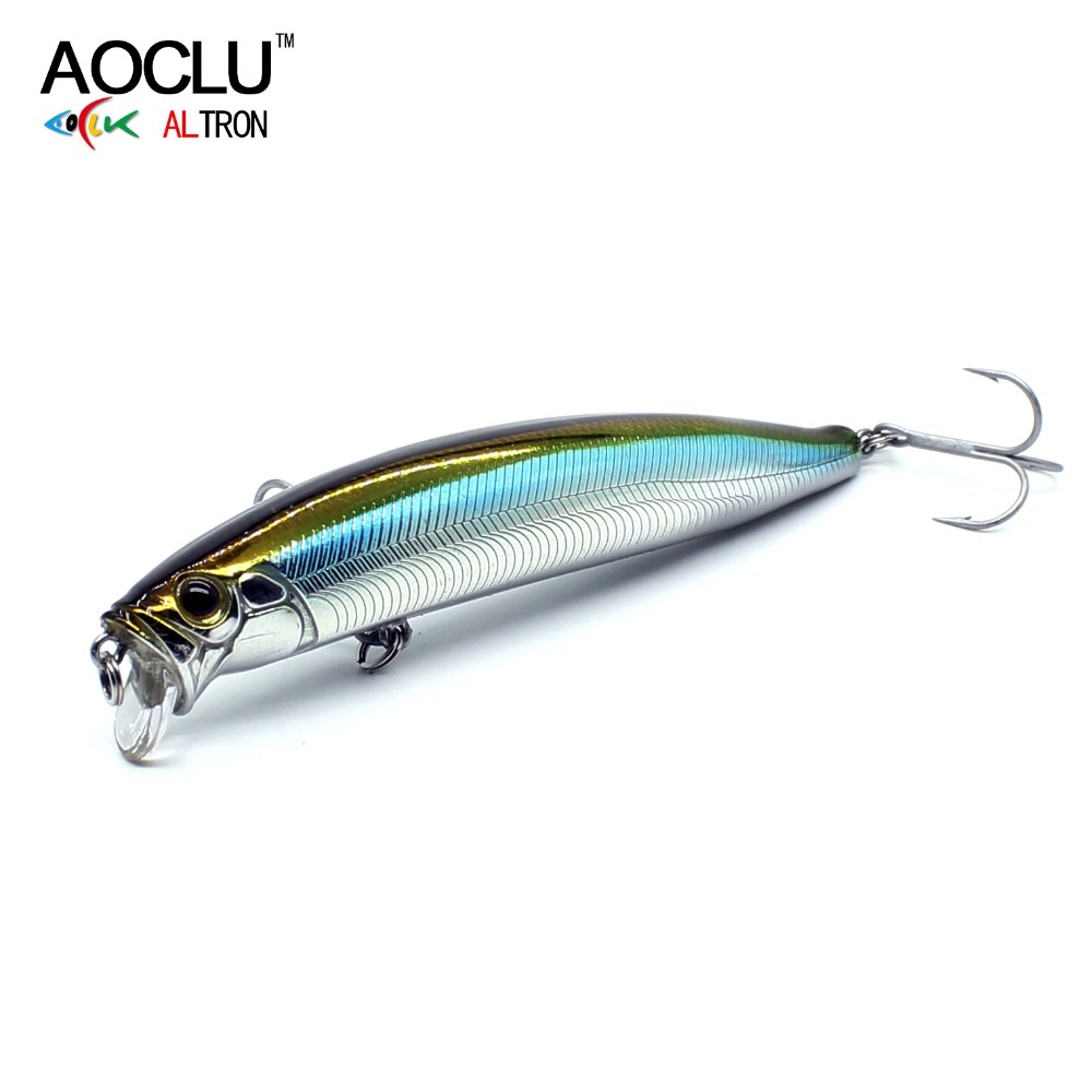 Fishing Lure Topwater - AOCLU Levrek Katili Yüzen Wobbler 105mm