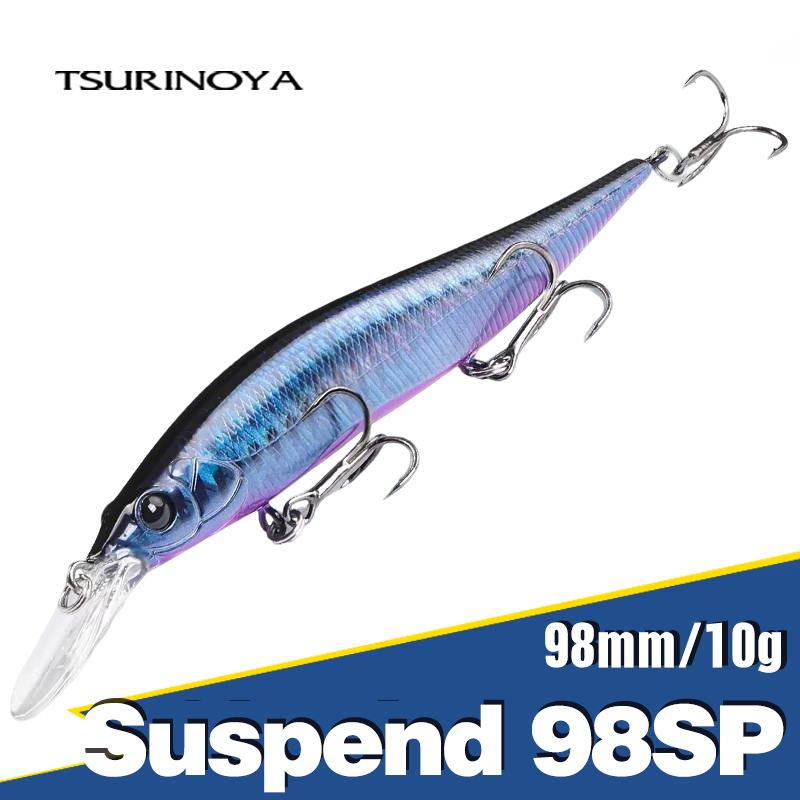 Fishing Lure Swimbait - TSURINOYA Suspend Minnow AURORA 98SP Balıkçılık