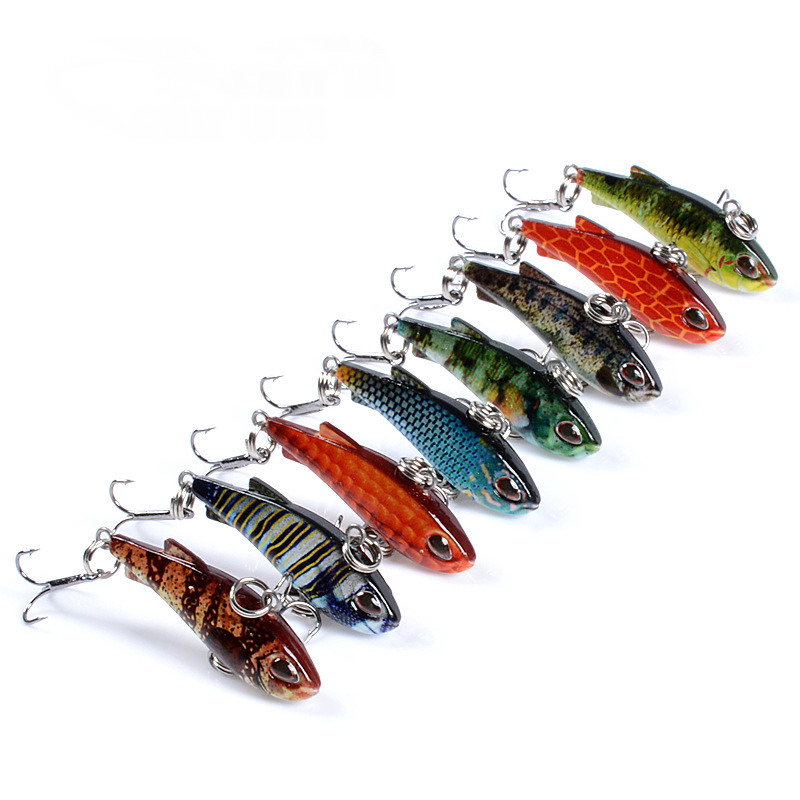 Fishing Lure Crankbait - 8 adet 4cm 4g Mini dudaksız