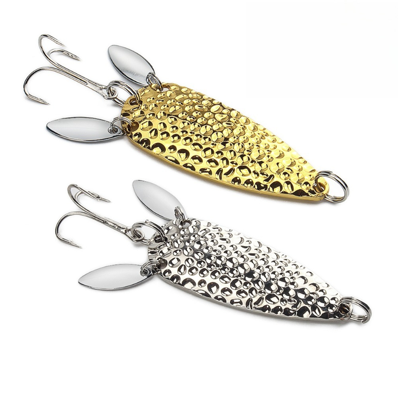 Fishing Lure Spinnerbait - 1 adet Metal Kaşık Spinnerbait Çift