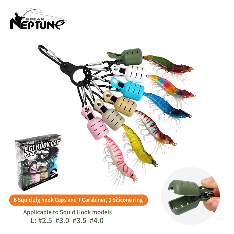 Fishing Lure Kit - Yeni Kalamar Jig Yem Koruyucu Kiti
