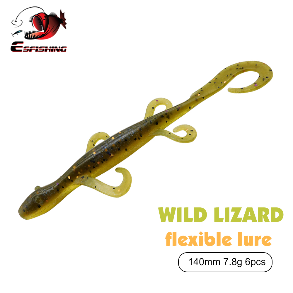 Fishing Lure Swimbait - ESFISHING Balıkçılık Yemleri Vahşi Kertenkele 140mm