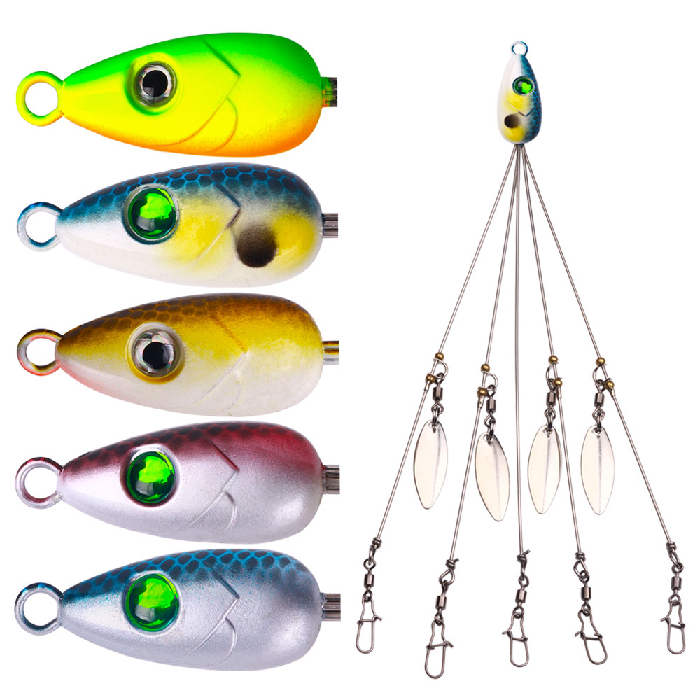 Fishing Lure Blade Bait - Alabama Rig Spinner Bait Şemsiye Yem