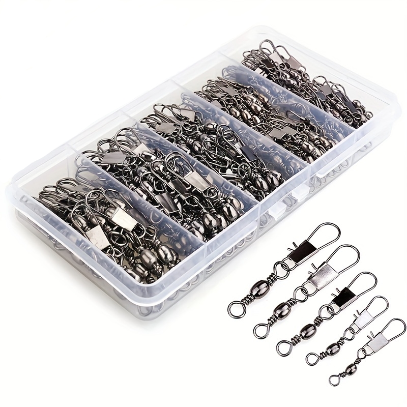 Fishing Lure Accessories - 50/200 adet fırdöndülü olta aksesuarları, bilyalı