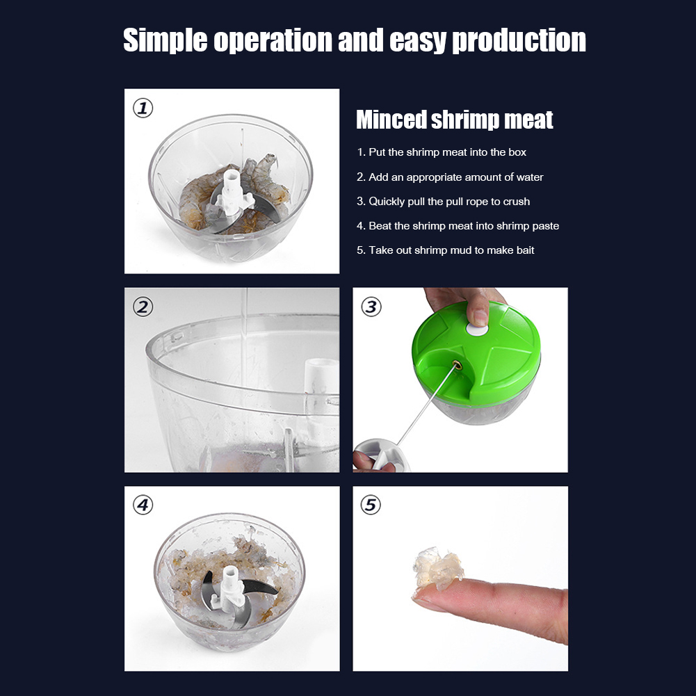 Taşınabilir El Tipi Yem Karışt - Fishing Lure Making Kit incelemesi ve fiyatı