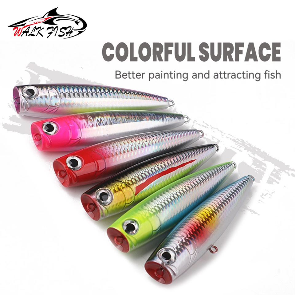 WALK FISH 1 Adet 110mm 25g Yüz - Fishing Lure Popper incelemesi ve fiyatı