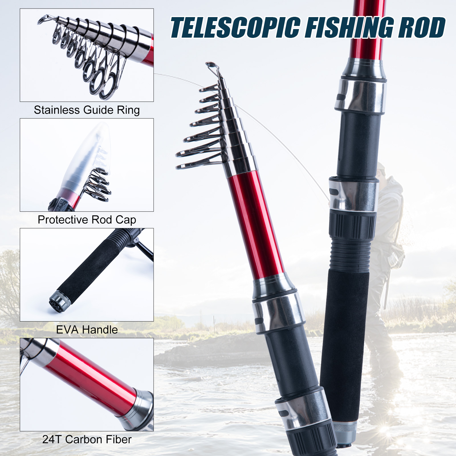 Goture Teleskopik Olta ve Maka - Fishing Lure Making Kit incelemesi ve fiyatı