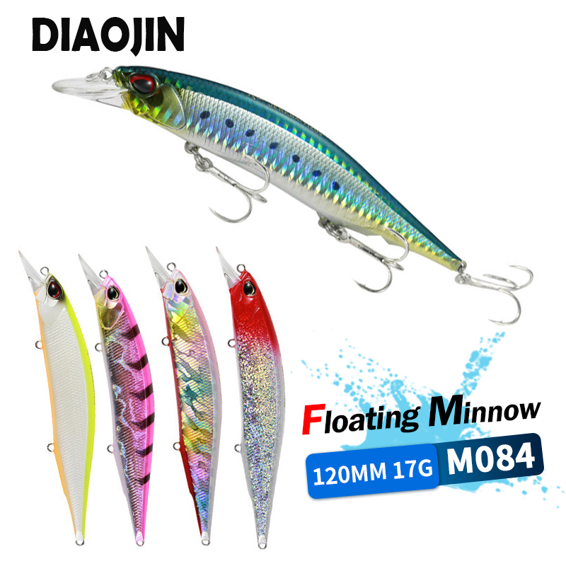 Jers Jerkbait 120F yüzer Minno - Fishing Lure Jerkbait incelemesi ve fiyatı