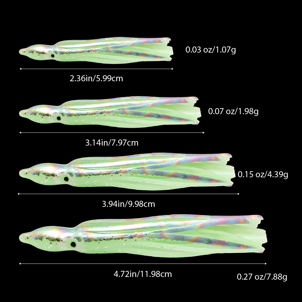 10 Adet Yumuşak Işıklı Ahtapot - Fishing Lure Buzzbait incelemesi ve fiyatı