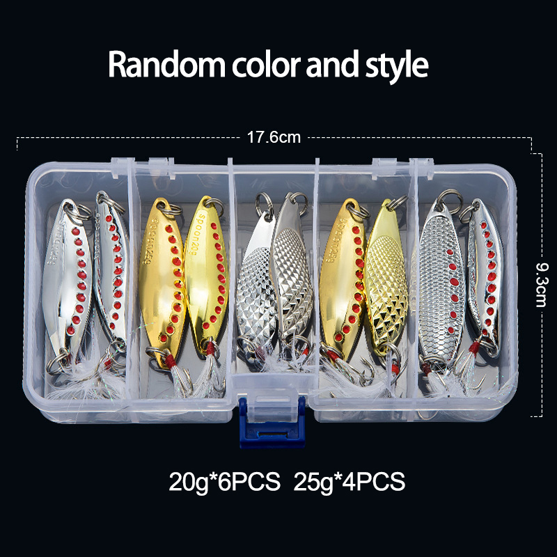Metal Kaşık Spinner Balıkçılık - Fishing Lure Spoon incelemesi ve fiyatı