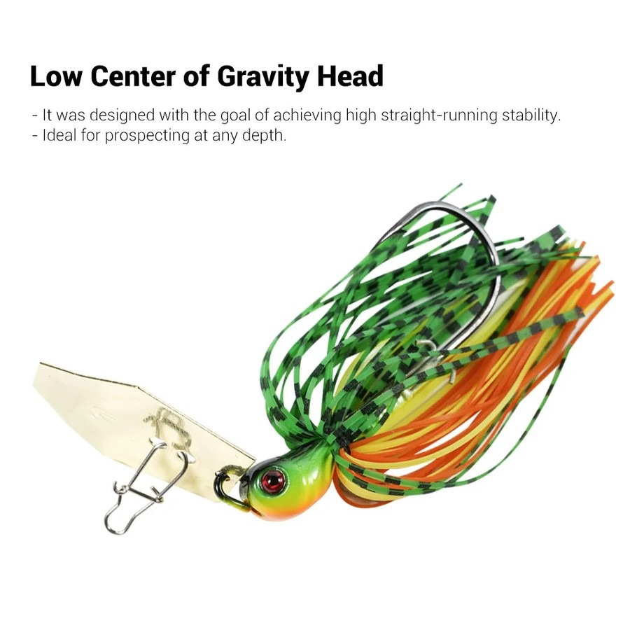Noeby Chatterbait Bladed Jig 1 - Fishing Lure Blade Bait incelemesi ve fiyatı