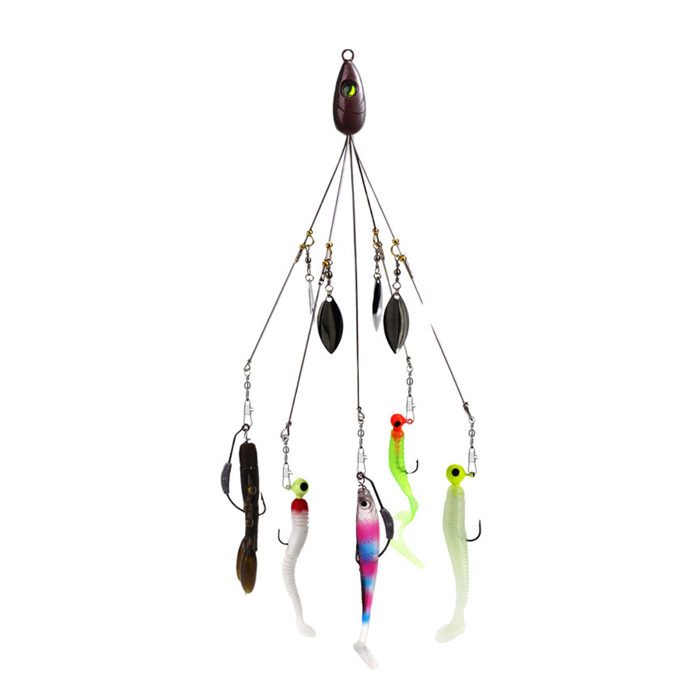 5 adet Alabama Şemsiye Tipi Ol - Fishing Lure Blade Bait incelemesi ve fiyatı
