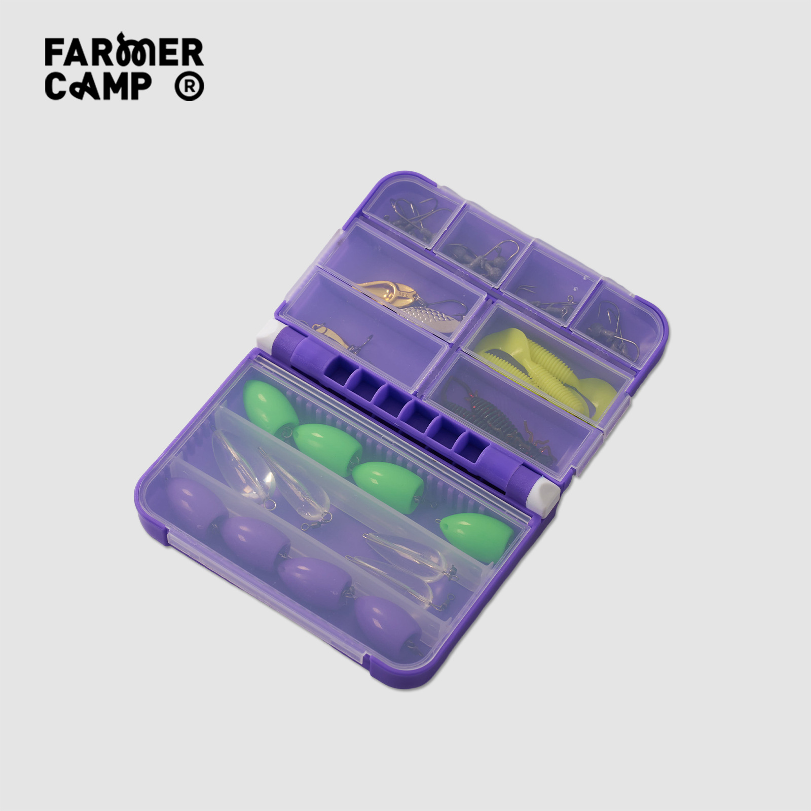 Taşınabilir Çift Katmanlı Balı - Fishing Lure Spoon incelemesi ve fiyatı
