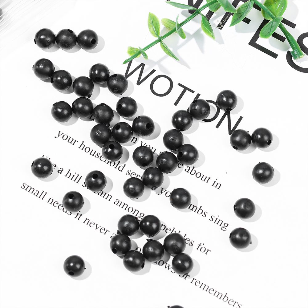 100 adet/grup balıkçılık boncu - Fishing Lure Soft Plastic incelemesi ve fiyatı