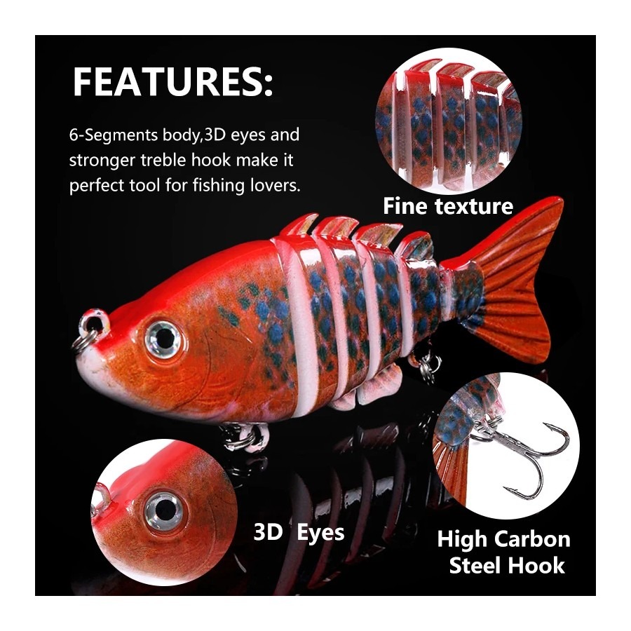 1 adet 8cm 13g gerçekçi balıkç - Fishing Lure Swimbait incelemesi ve fiyatı