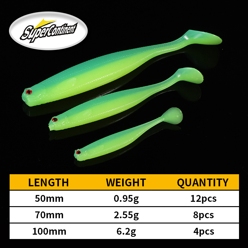 2022 Supercontinent ShadTeez 5 - Fishing Lure Soft Plastic incelemesi ve fiyatı