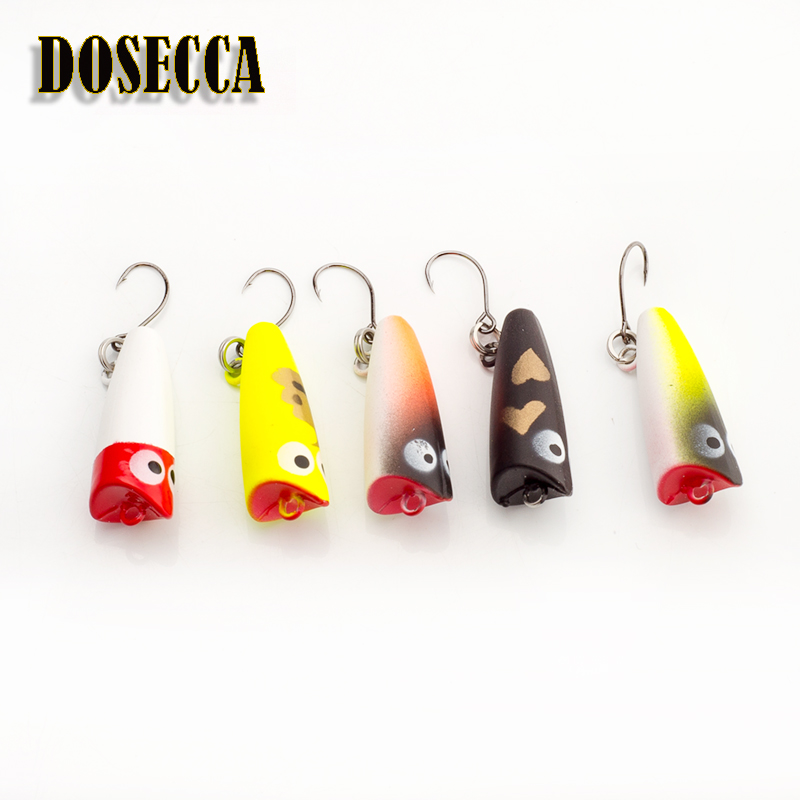 1 adet 2.5cm 1.5g Topwater yem - Fishing Lure Popper incelemesi ve fiyatı