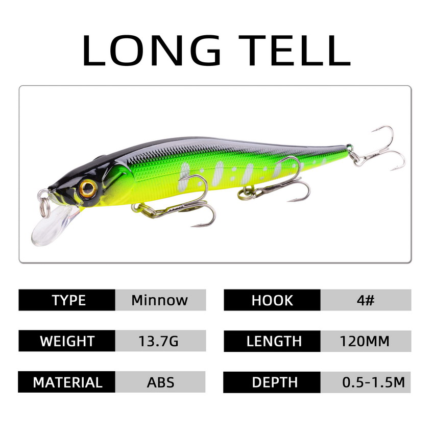 1 adet Balıkçılık Yemi 115mm/1 - Fishing Lure Crankbait incelemesi ve fiyatı