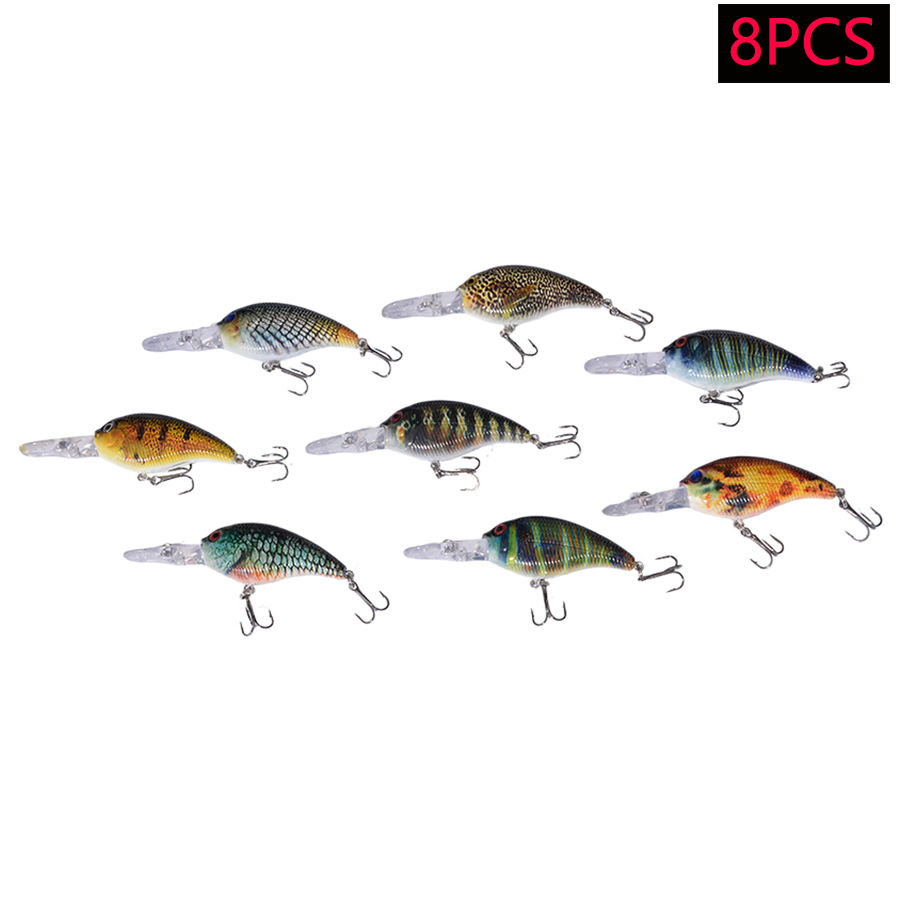 8 adet Jerkbait Minnow ABS Ser - Fishing Lure Jerkbait incelemesi ve fiyatı