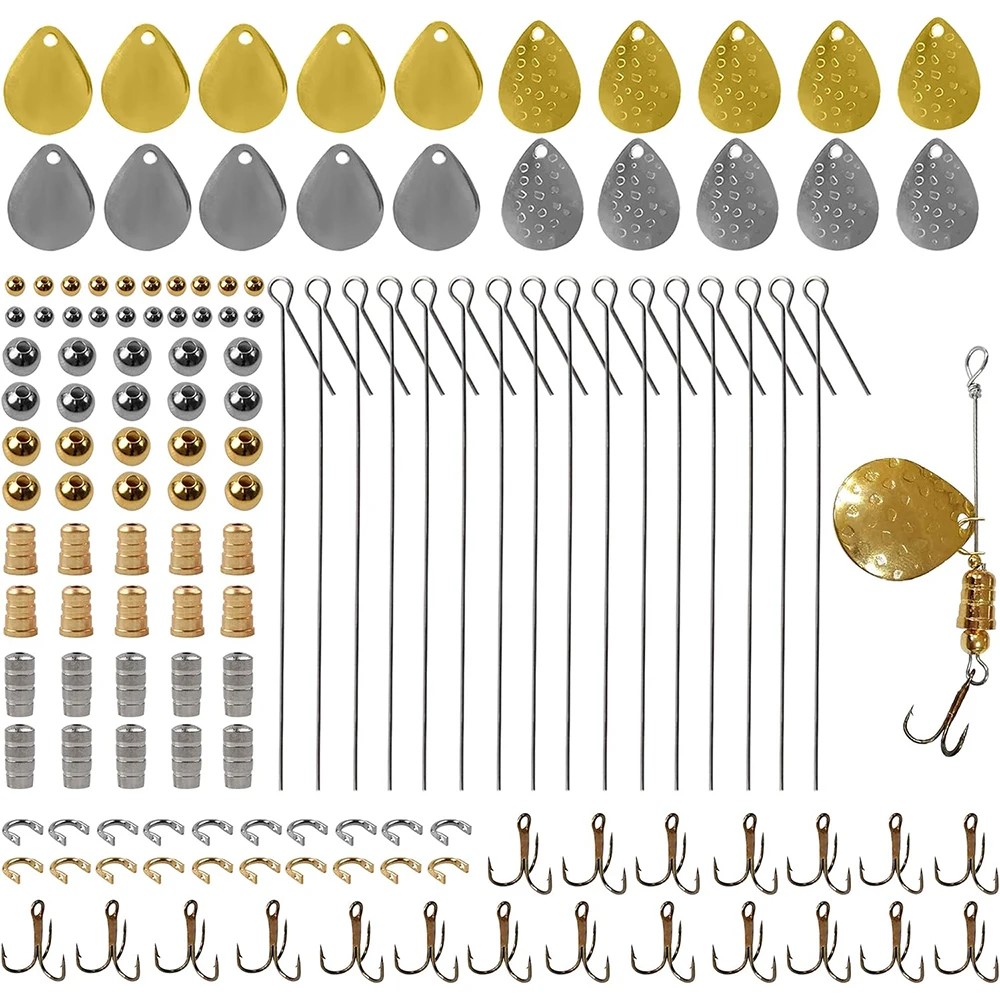 140 adet balıkçılık Lures yapm - Fishing Lure Blade Bait incelemesi ve fiyatı