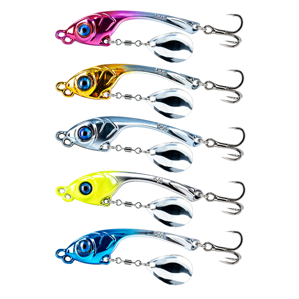 10 Adet/Kutu Çift Delikli Meta - Fishing Lure Spinnerbait incelemesi ve fiyatı