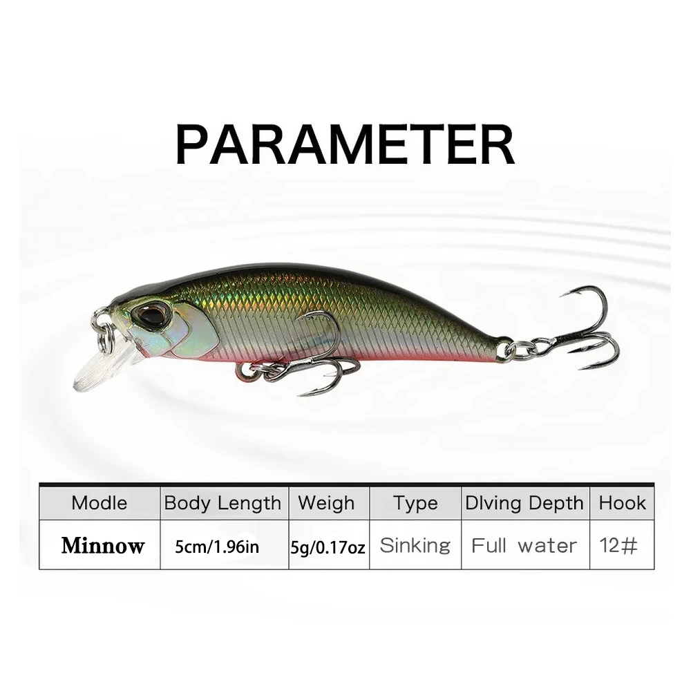 15 Adet Batan Minnow Balıkçılı - Fishing Lure Jerkbait incelemesi ve fiyatı