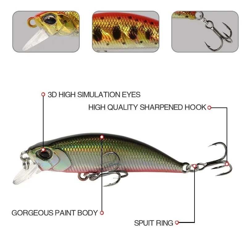 15 Adet Batan Minnow Balıkçılı - Fishing Lure Jerkbait incelemesi ve fiyatı