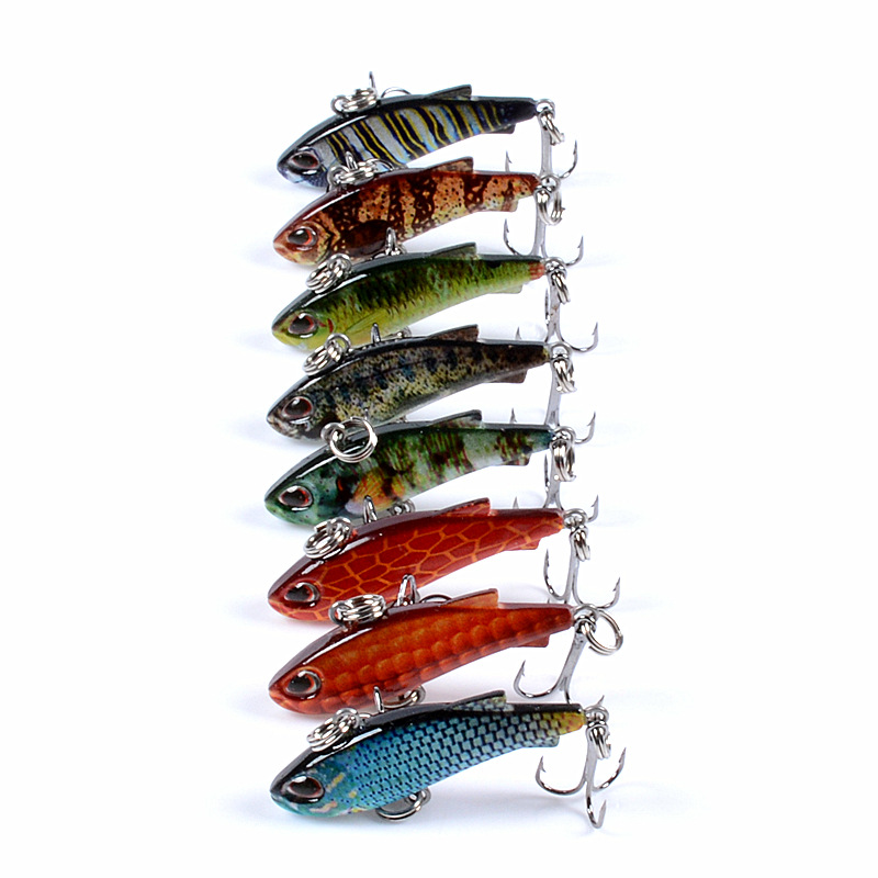 8 adet 4cm 4g Mini dudaksız VI - Fishing Lure Crankbait incelemesi ve fiyatı