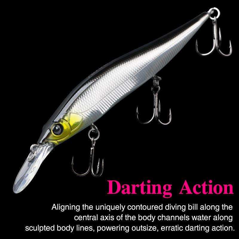 TSURINOYA Askısal Tip Minnow J - Fishing Lure Swimbait incelemesi ve fiyatı
