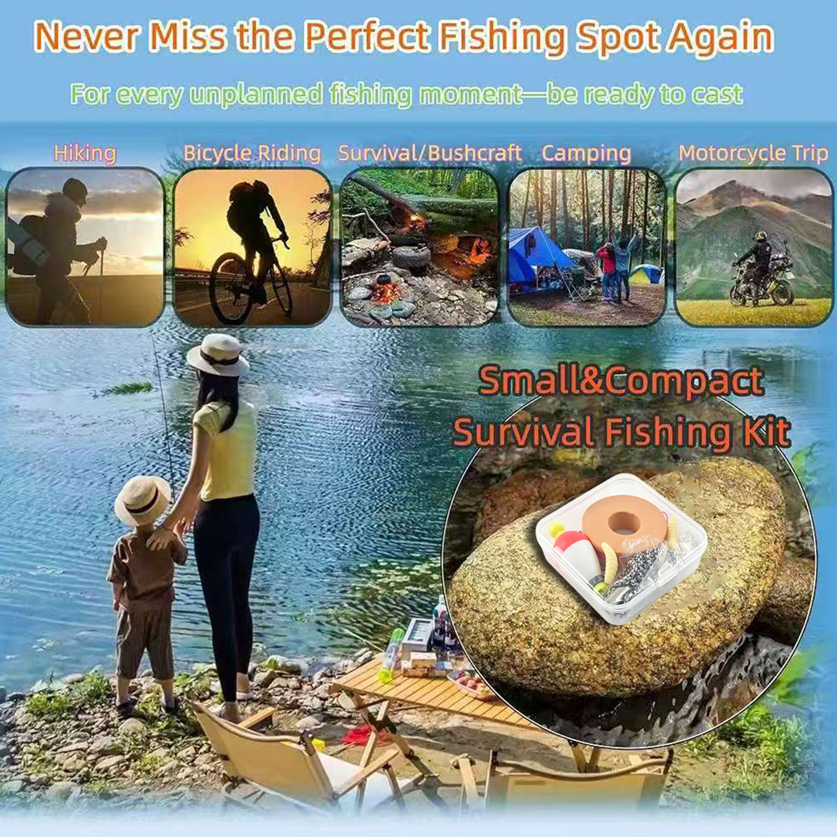 Taşınabilir Acil Durum Balıkçı - Fishing Lure Making Kit incelemesi ve fiyatı