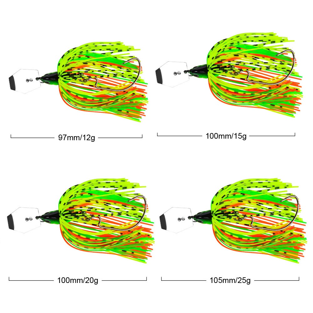 12G/15G/20G/ Chatter Bait Spin - Fishing Lure Buzzbait incelemesi ve fiyatı